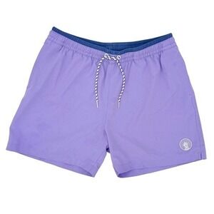 Chubbies "The Love-nders" Swim Trunks – Men's Large – 5.5" Inseam – Purple